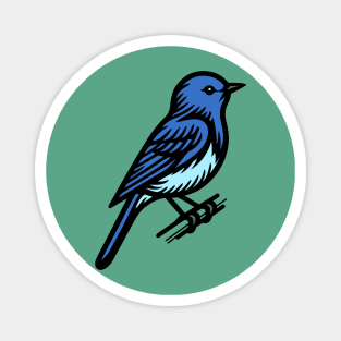 Bluebird Magnet